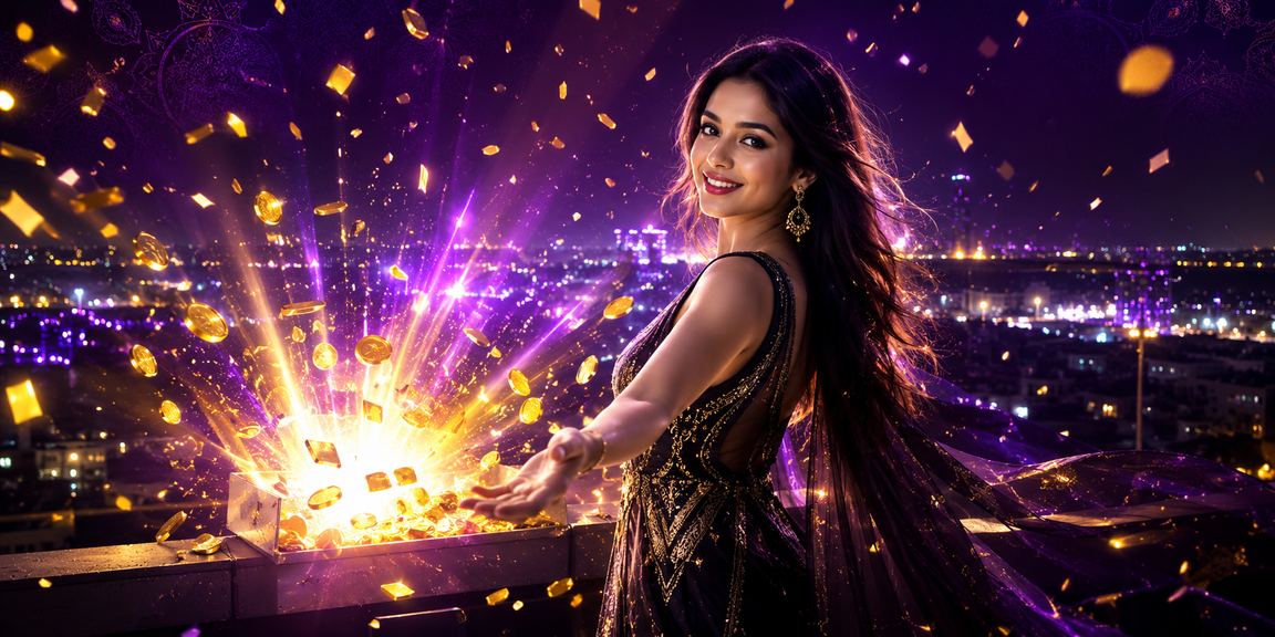 গাজীপুরে অনলাইন লটারি ও বিনোদন প্ল্যাটফর্মের নিয়ন আলোর দৃশ্য