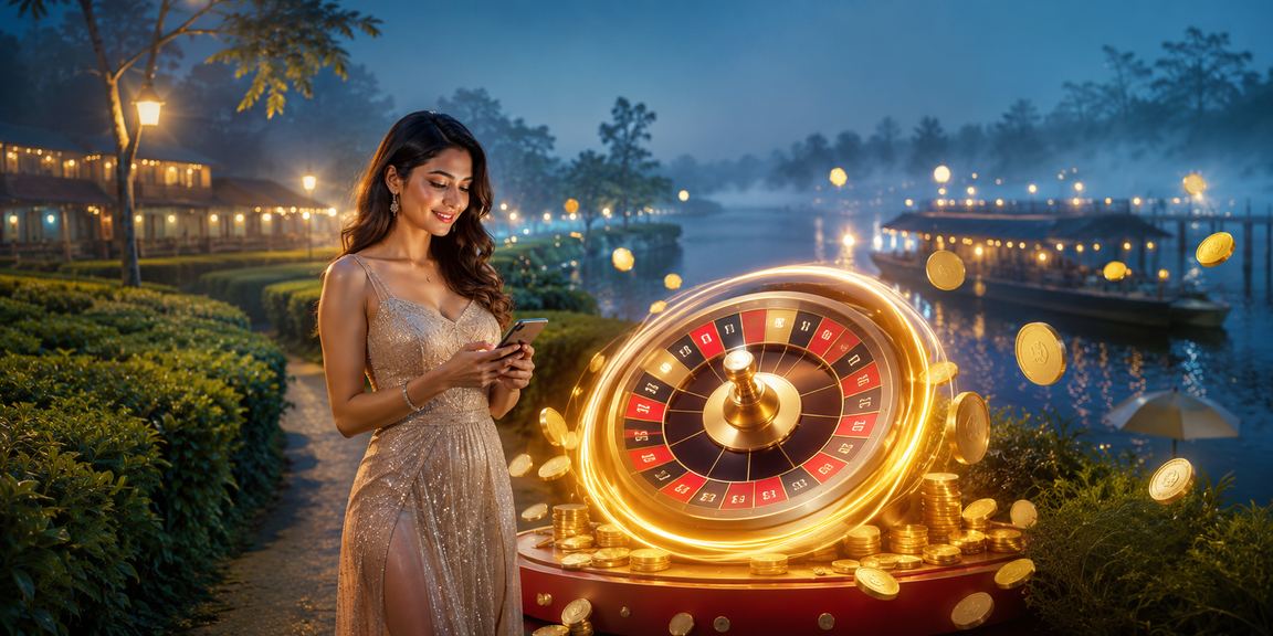 রংপুরের চা বাগানে রুলেট গেম দৃশ্য